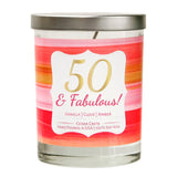 "50 and Fabulous" | Toasted Marshmallow | 100% Soy Wax Candle