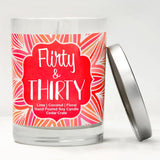 "Flirty & Thirty" | Island Coconut Lime | 100% Soy Wax Candle