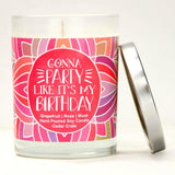 "Gonna Party Like It's My Birthday" | Tropical Grapefruit | 100% Soy Wax Candle