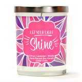 "Let Your Light Shine" | Lavender and Lemongrass | 100% Soy Wax Candle