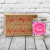 "Let Your Light Shine" | Lavender and Lemongrass | 100% Soy Wax Candle