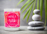 "Make A Wish" |  Spiced Tobacco Flower | 100% Soy Wax Candle