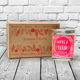 "Make A Wish" |  Spiced Tobacco Flower | 100% Soy Wax Candle