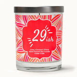 "29ish" | Island Coconut Lime | 100% Soy Wax Candle