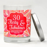 "30, Flirty, and Fabulous" | Island Coconut Lime | 100% Soy Wax Candle
