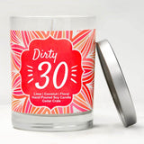 "Dirty 30" | Island Coconut Lime | 100% Soy Wax Candle