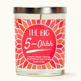 "The Big 5-Oh" | Citrus Peach | 100% Soy Wax Candle