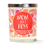 "Mom of Boys" |  Wild Huckleberry  | 100% Soy Wax Candle