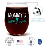 Mommy's Sippy Cup | 15oz Stemless Wine Glass