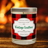 "Vintage Leather" | 100% Soy Wax Candle