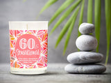 "60 and Sensational" | Caribbean Retreat | 100% Soy Wax Candle