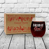 Birthday Girl | 15oz Stemless Wine Glass