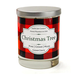 "Christmas Tree" | Balsam and Cedar | 100% Soy Wax Candle