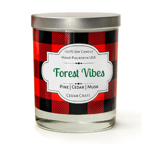 "Forest Vibes" | Balsam and Cedar | 100% Soy Wax Candle