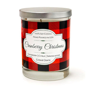 "Cranberry Christmas" | 100% Soy Wax Candle