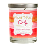 "Good Vibes Only" | Orange Zest | 100% Soy Wax Candle