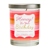 "Hooray! It's Your Birthday" | Vanilla Sandalwood | 100% Soy Wax Candle