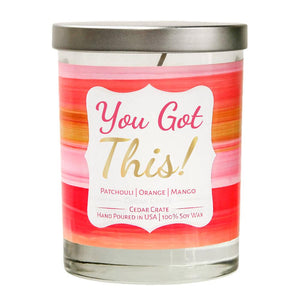 "You Got This!" | Orange Zest | 100% Soy Wax Candle