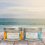Wild Escapes | Floral Coast | Vanilla Orchid | 100% Soy Wax Candle