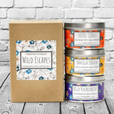 Wild Escapes | Exotic Citrus | Vanilla Orchid | Wild Huckleberry | 100% Soy Wax Candle