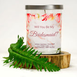 "Will You Be My Bridesmaid?" | Jasmine Blossom | 100% Soy Wax Candle