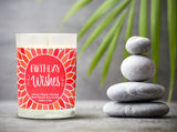 "Birthday Wishes" | Citrus Peach | 100% Soy Wax Candle
