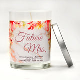"Future Mrs." | Jasmine Blossom | 100% Soy Wax Candle