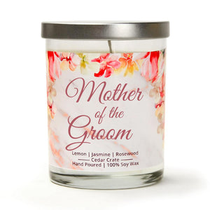 "Mother of the Groom" | Jasmine Blossom | 100% Soy Wax Candle