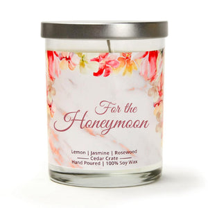 "For the Honeymoon" | Jasmine Blossom | 100% Soy Wax Candle