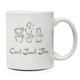 Funny Mug - Can't Touch This - Unique Present for Men & Women, Him or Her - Best Office Cup & Birthday Gag Gift for Coworkers, Mom, Dad, Kids, Son, Daughter, Husband or Wife