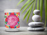 "Dog Hair Don’t Care" | Tropical Grapefruit | 100% Soy Wax Candle