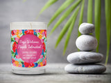 "Dogs Welcome, People Tolerated" | Tropical Grapefruit | 100% Soy Wax Candle