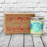 "I Love You to The Beach and Back" | Ocean Rose | 100% Soy Wax Candle