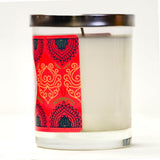 "Sip Sip Hooray!" Wine Glass and "You Are Awesome" Orange Zest Candle Gift Set