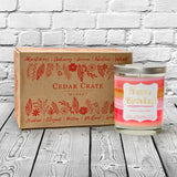 "Happy Birthday" | Vanilla Sandalwood | 100% Soy Wax Candle