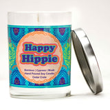 "Happy Hippie" | Bamboo Forest | 100% Soy Wax Candle