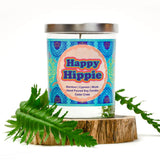 "Happy Hippie" | Bamboo Forest | 100% Soy Wax Candle