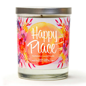 "Happy Place" | Wild Huckleberry | 100% Soy Wax Candle