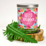 "Hello Neighbor" | Vanilla Sandalwood | 100% Soy Wax Candle