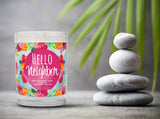 "Hello Neighbor" | Vanilla Sandalwood | 100% Soy Wax Candle