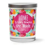"Home is Where Memories are Made" | Vanilla Sandalwood | 100% Soy Wax Candle