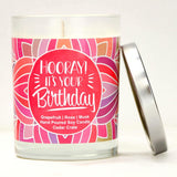 "Hooray! it's your Birthday" | Tropical Grapefruit | 100% Soy Wax Candle
