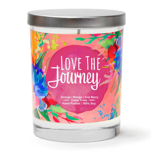 "Love The Journey" | Orange Zest | 100% Soy Wax Candle