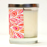 "Happy Birthday!" Wine Glass and "Best Mom Ever" Wild Huckleberry Candle Gift Set