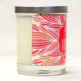 "Dirty 30" Wine Glass and "Straight Out Of My 20's" Island Coconut Lime Candle Gift Set