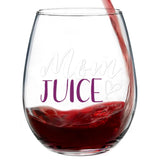 Mom Juice | 15oz Stemless Wine Glass