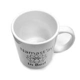 Cedar Crate Market Funny Mug - Namast'ay In Bed