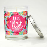 "Our Nest" | Vanilla Sandalwood | 100% Soy Wax Candle