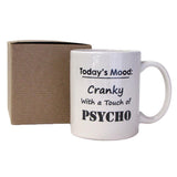 Cedar Crate Market Funny Mug - Today's Mood: Cranky
