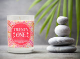 "Twenty One" | Tropical Fruit Temptations | 100% Soy Wax Candle